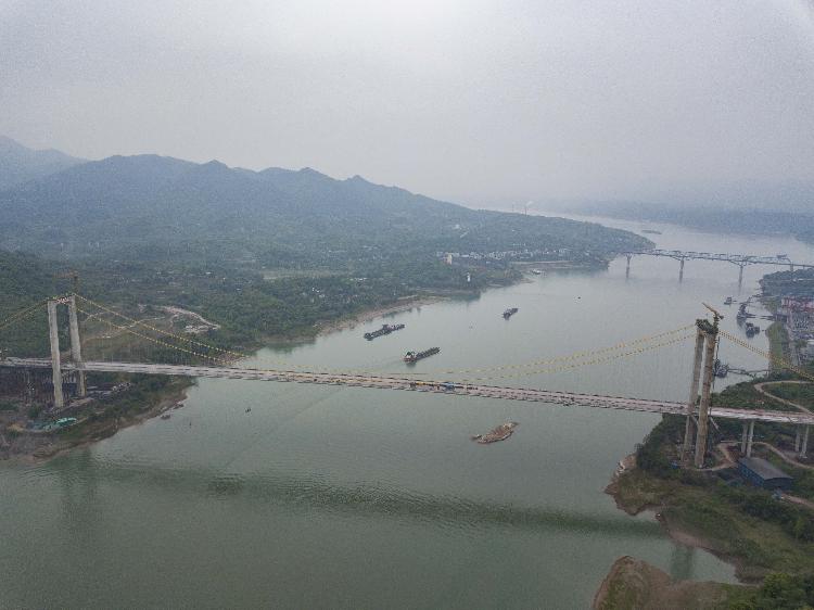 图片新闻 | 重庆长寿长江二桥将于2021年6月底建成通车