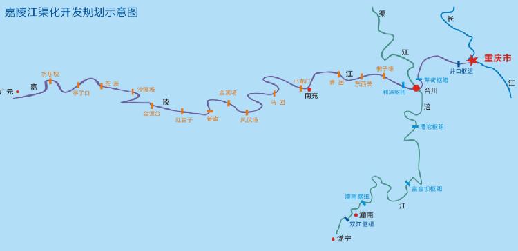 打通嘉陵江最后一段肠梗阻嘉陵江利泽航运枢纽工程今天开建