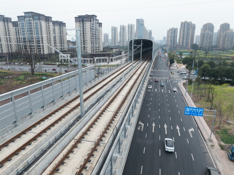 重庆轨道交通璧铜线图片