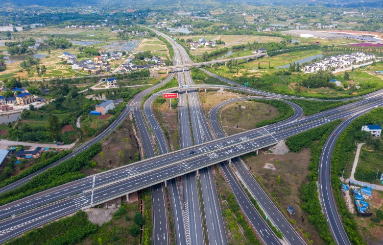 大足新修三条公路图片