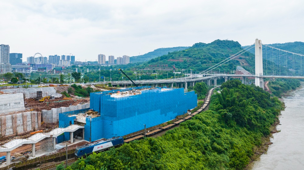 成渝铁路扩能永川改造图片