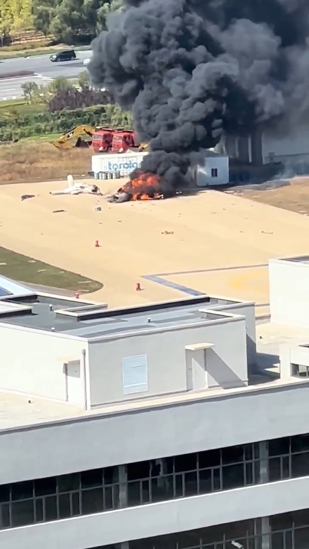 大连碧海山庄大火事件图片