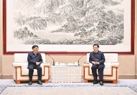 袁家军胡衡华会见生态环境部党组书记孙金龙