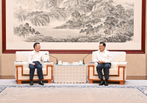 袁家军会见中国星网集团董事长苟坪一行