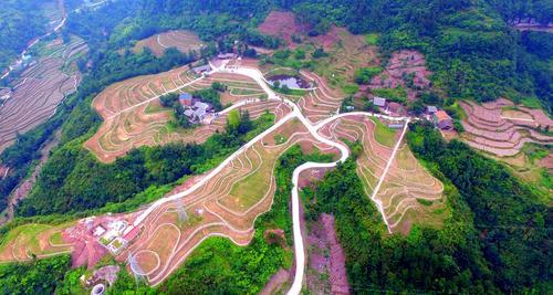 谭华祥▲《大家一起来致富》——摄于巫山双龙镇安静村