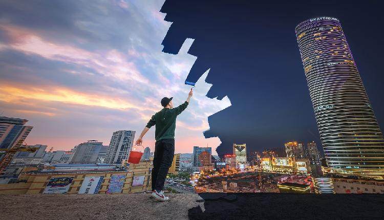 景观创意类二等奖《粉刷》胡彭娅.jpg