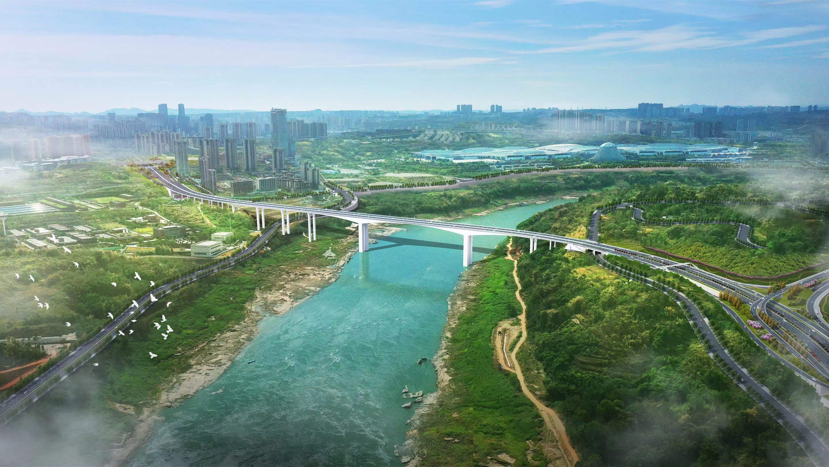 宝山嘉陵江大桥正式启动招标 即将开工建设 