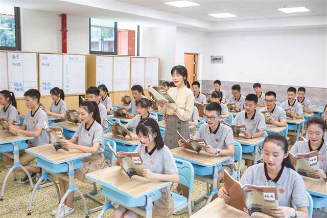 两江育才中学新校区图片