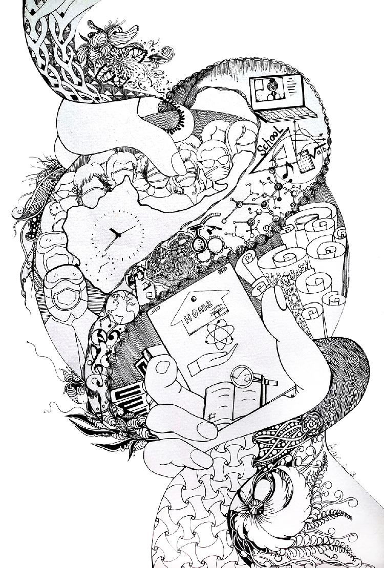 6.停课不停学 作者：冉光琼 重庆市彭水苗族土家族自治县汉葭中学.jpg