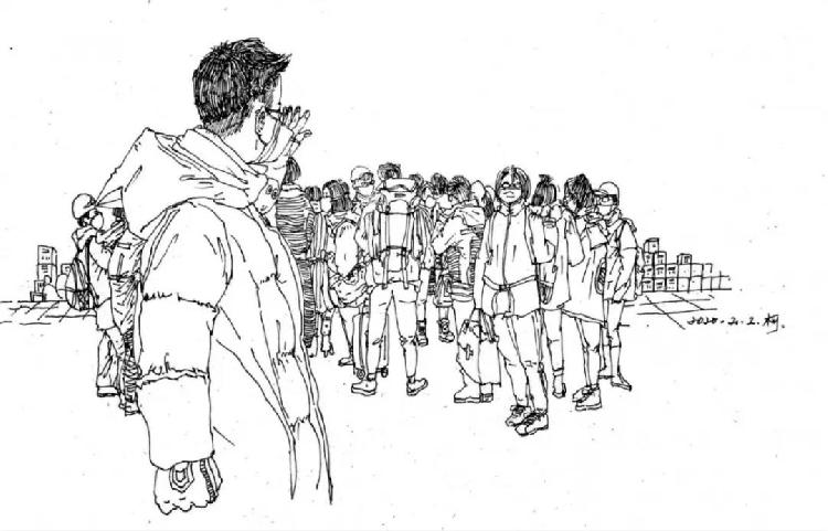 2018级 绘画系 朝柯力《挥别》.jpg