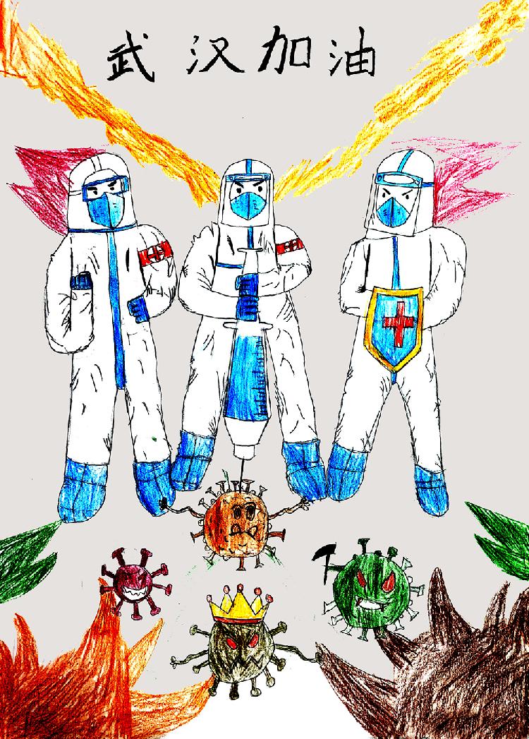 同呼吸 共战役 作者：彭科皓 重庆市彭水苗族土家族自治县民族中学八年级2班 辅导教师：张莲莲.jpg